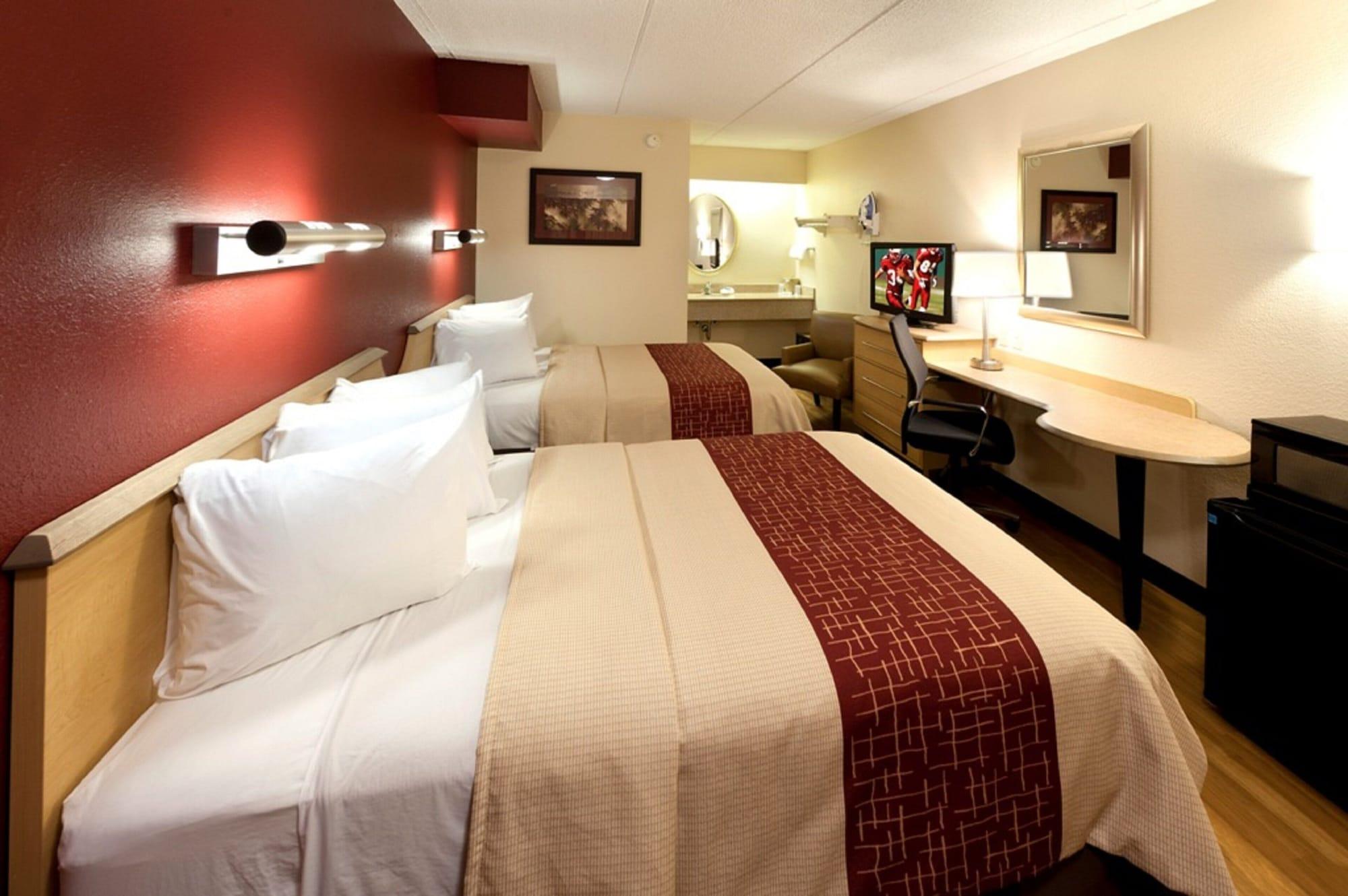 Red Roof Inn Dayton North Airport Exterior foto